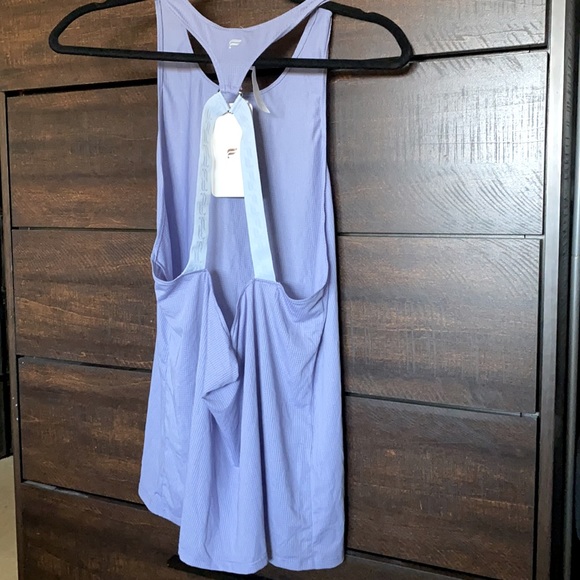 FABLETICS NWT Lavender Cashel OpenBack Tank SIZE L - Picture 3 of 5